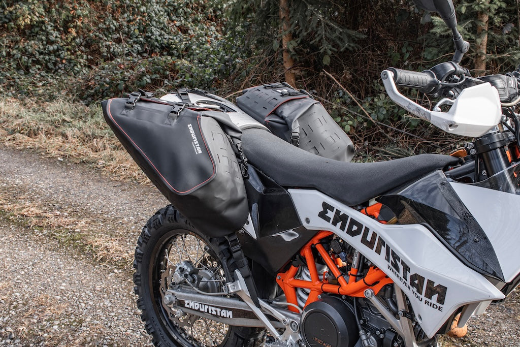Hailstorm 50: rackless bagagesysteem voor adventure motoren